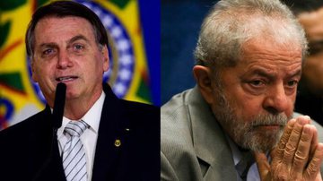 Foto Bolsonaro: Marcelo Camargo/Agência Brasil - Foto Lula:  Joelmir Tavares/ FolhaPress
