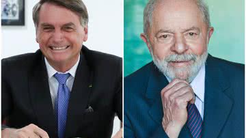Foto Bolsonaro: Isac Nóbrega/PR | Foto Lula: Ricardo Stuckert