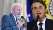 Lula: Ricardo Stuckert/PT - Bolsonaro: Reprodução/Agência Brasil
