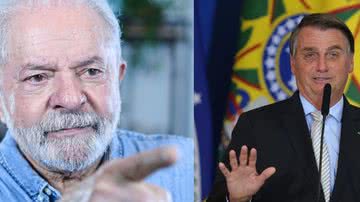 Foto Lula: Ricardo Stuckert | Foto Bolsonaro: Fábio Rodrigues Pozzebom/Agência Brasil