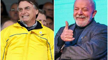 Foto Bolsonaro: Clauber Cleber Caetano/PR | Foto Lula: Ricardo Stuckert