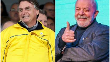 Foto Bolsonaro: Clauber Cleber Caetano/PR | Foto Lula: Ricardo Stuckert