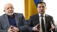 Divulgação/Governo da Ucrânia e Ricardo Stuckert / PR