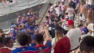 Imagem Torcedores do Fortaleza saem na mão durante semifinal da Sul-Americana