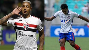 Rubens Chiri/São Paulo FC / Felipe Oliveira/EC Bahia