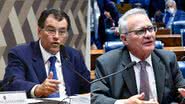 Reprodução Roque de Sá e Waldemir Barreto / Agência Senado