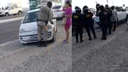 Tentativa de roubo de carro mobiliza policiais na orla de Salvador - Arquivo pessoal