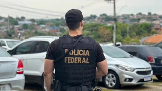 Polícia Federal prende suspeito de ameaçar colegas de trabalho - Divulgação/PF