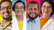Instagram dos candidatos/ Montagem