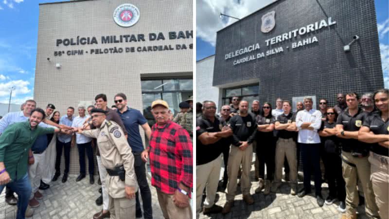 Lançamento! Jerônimo inaugura delegacia e novo pelotão na Cardeal da Silva