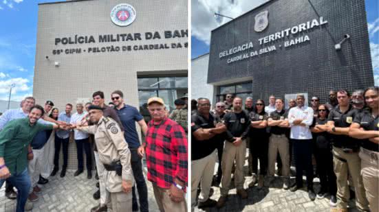 Lançamento! Jerônimo inaugura delegacia e novo pelotão na Cardeal da Silva