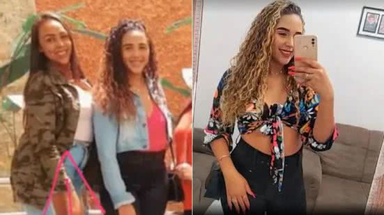 A policial militar Rhaillayne Oliveira de Mello (à esquerda) e a irmã, Rhayna Oliveira de Mello (à direita) - Reprodução/Redes sociais