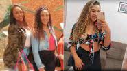 A policial militar Rhaillayne Oliveira de Mello (à esquerda) e a irmã, Rhayna Oliveira de Mello (à direita) - Reprodução/Redes sociais