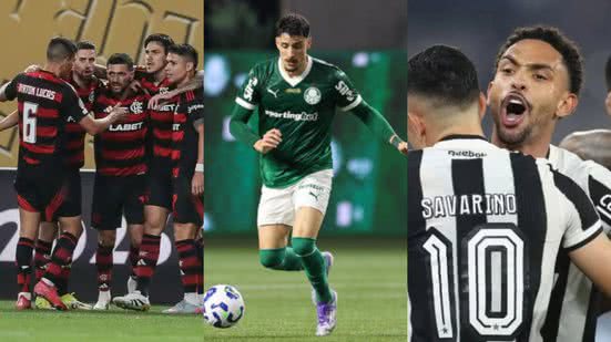 Gilvan de Souza/Flamengo, Cesar Greco/Palmeiras e Vítor Silva/Botafogo