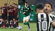 Gilvan de Souza/Flamengo, Cesar Greco/Palmeiras e Vítor Silva/Botafogo