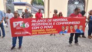 PT realiza ato político em celebração aos seus 46 anos