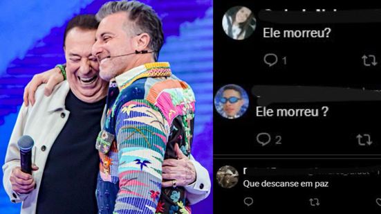 Luciano Huck homenageia Raul Gil e assusta internautas - X/@lucianohuck
