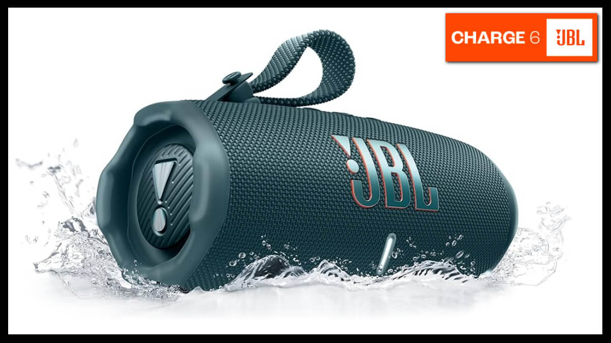 Ofertas Black Friday: caixa de som JBL Charge 6 com descontos de
