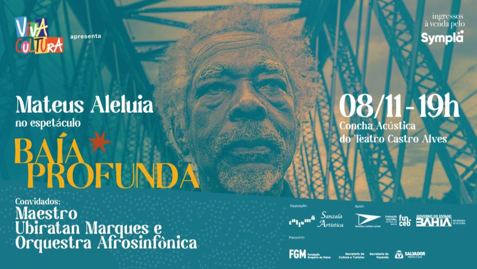 BAÍA PROFUNDA, por Mateus Aleluia e Orquestra Afrosinfônica