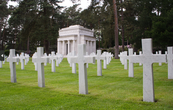 Cemitério de Brookwood_reprodução: Comissão Americana de Monumentos de Batalha