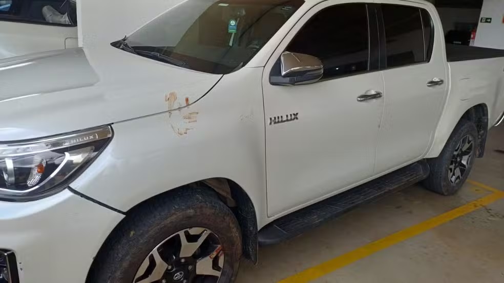 Carro utilizado no crime