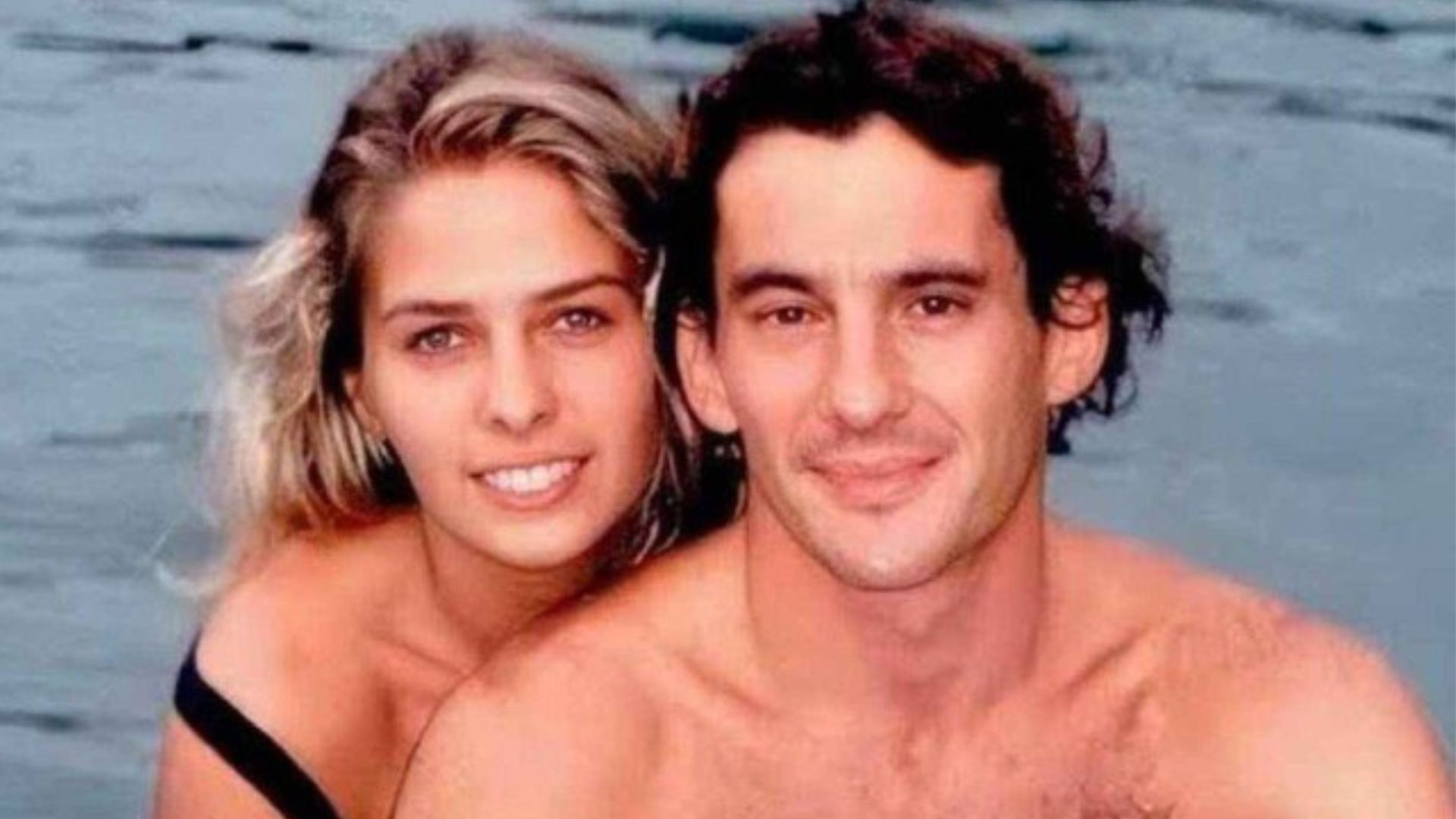 Adriane Galisteu e Ayrton Senna