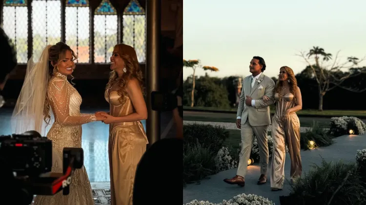 casamento filha joelma