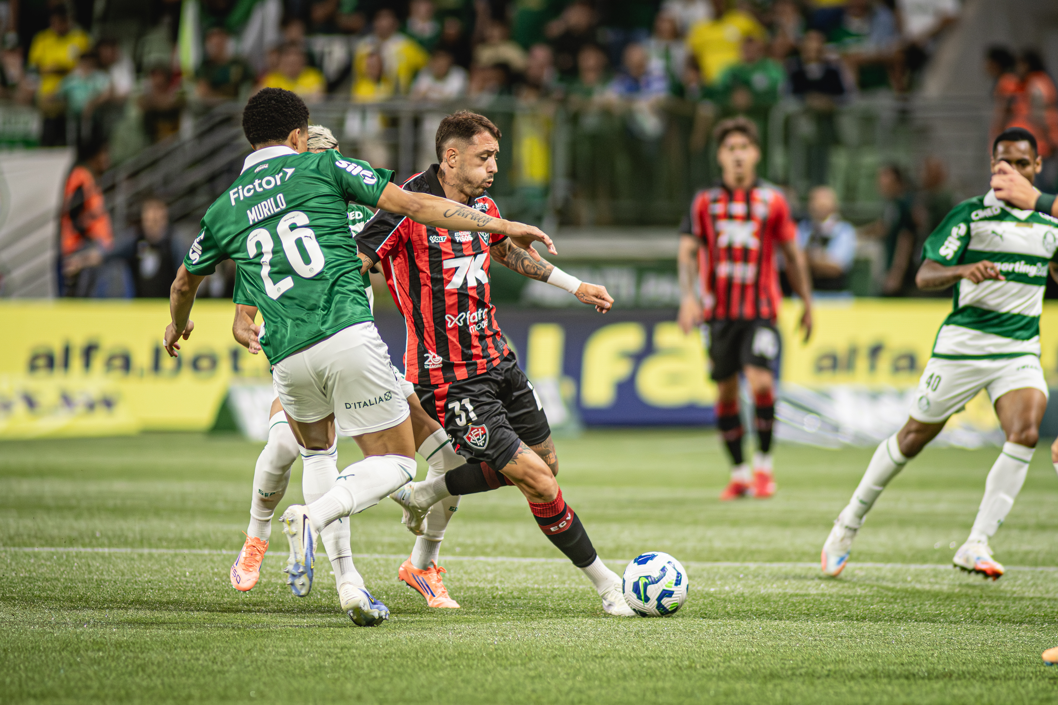Renzo López foi o titular diante do Palmeiras (Foto: Divulgação/ECV)