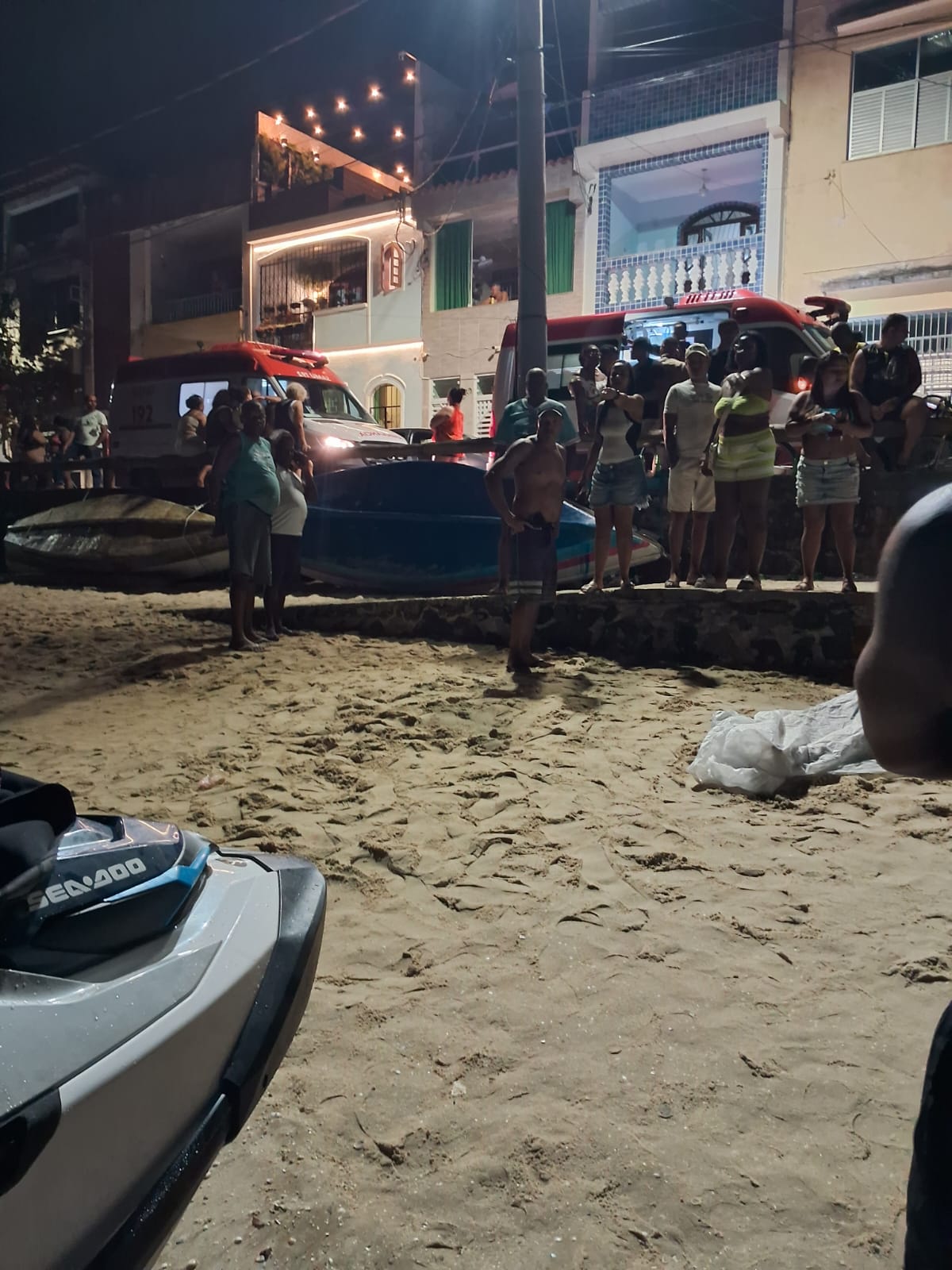 Vítima do acidente