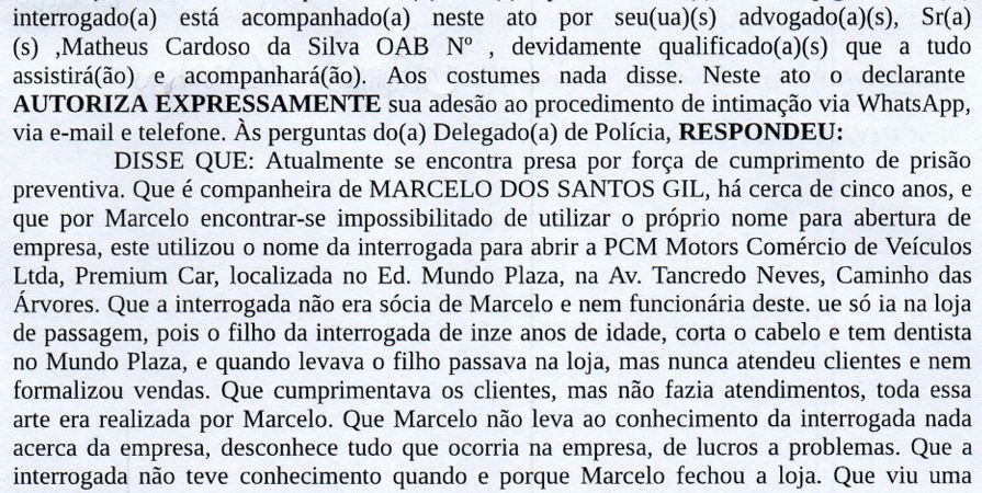 Depoimento Alicia