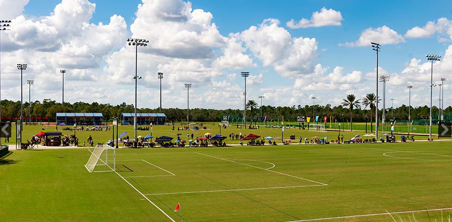 Complexo esportivo da ESPN, em Orlando (Foto: Rep/Sports Complex)