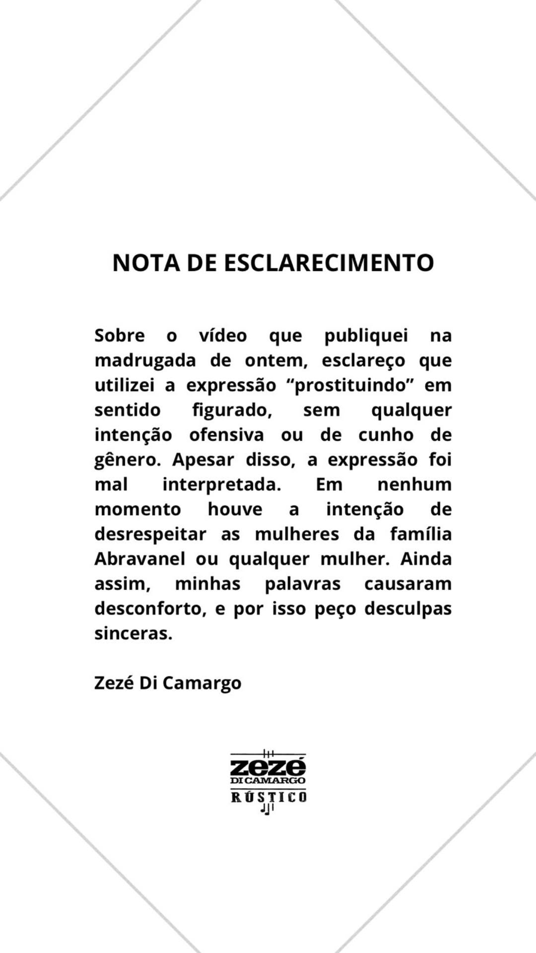 pronunciamento zeze