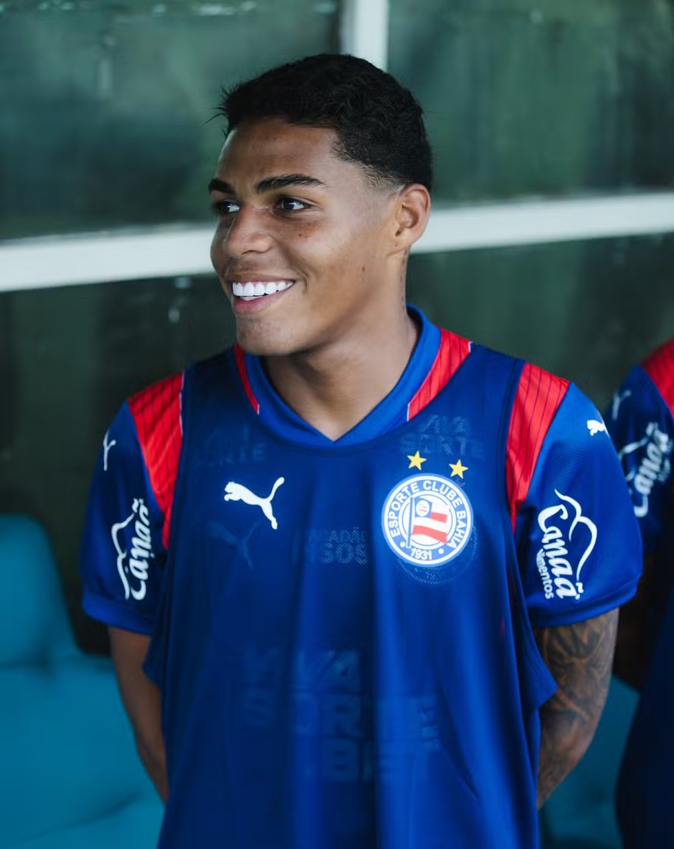 Caio em ação pelo Bahia | Letícia Martins/ECBahia