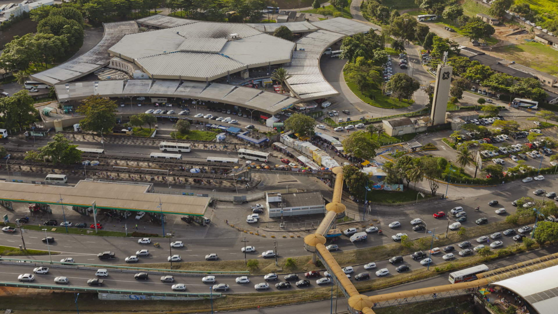 Terminal Rodoviário de Salvador Armando Viana de Castro / reprodução Wikipedia 