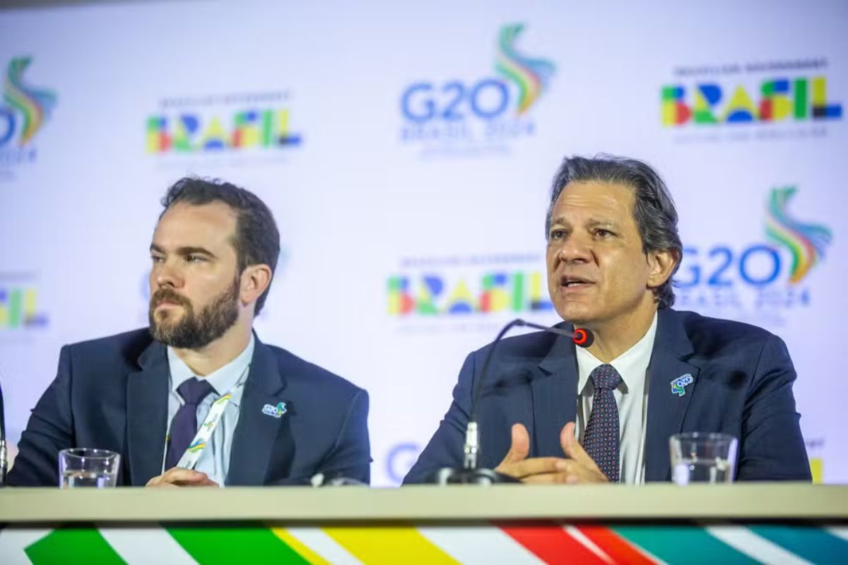 Fernado Haddad e Dario Durigan