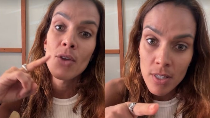 Ju Moraes reage a rumores de gravidez