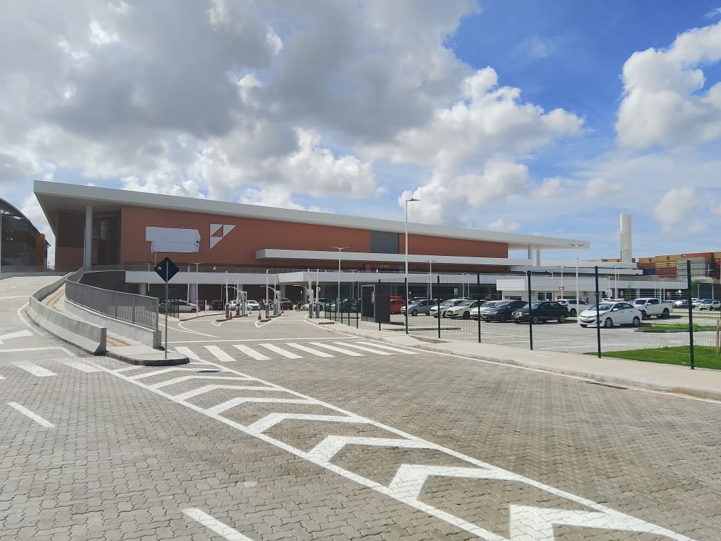 Entrada da rodoviária