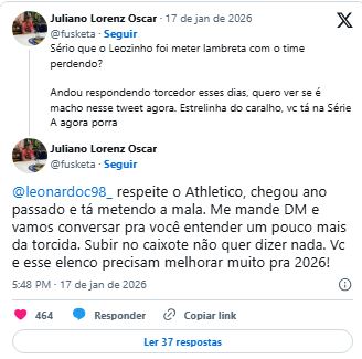 Reprodução: redes sociais