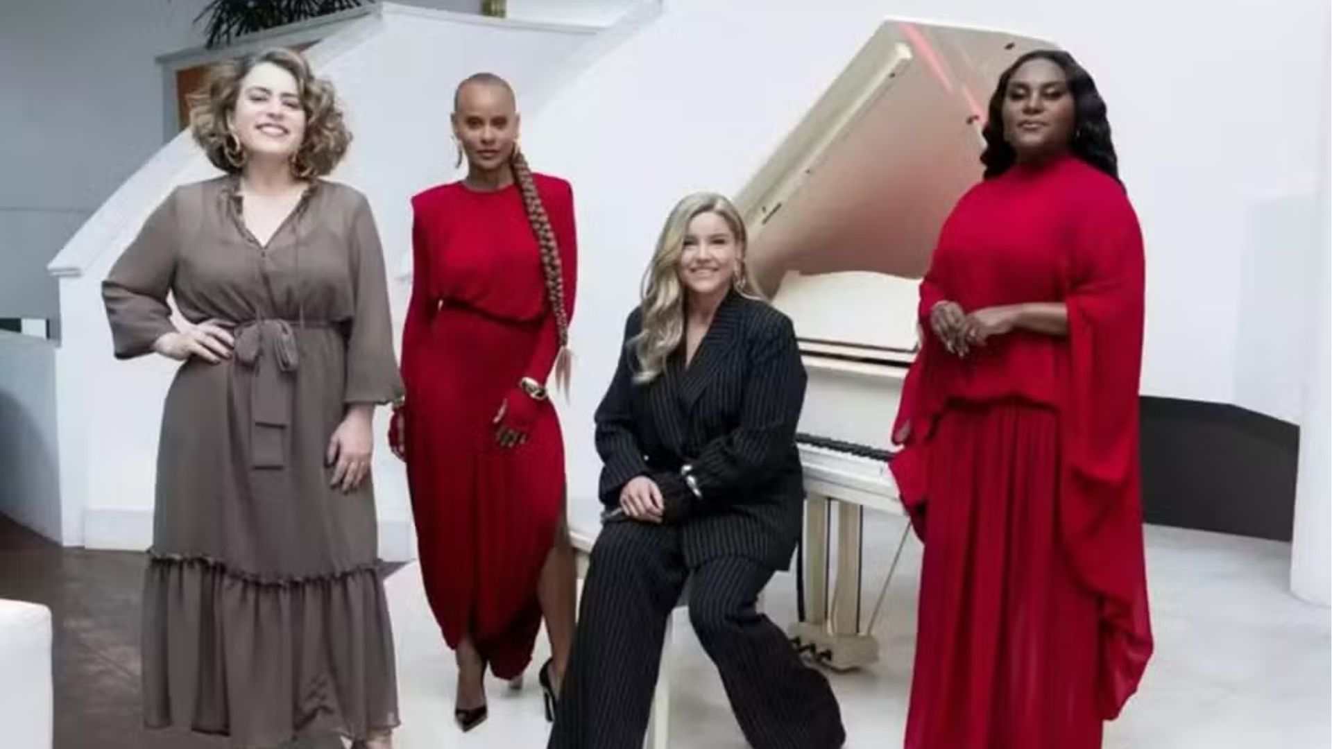 Lu Andrade, Aline Wirley, Fantine Thé e Karin Hils participam de documentário sobre o grupo Rouge  - Reprodução: Divulgação/Kelly Fuzaro