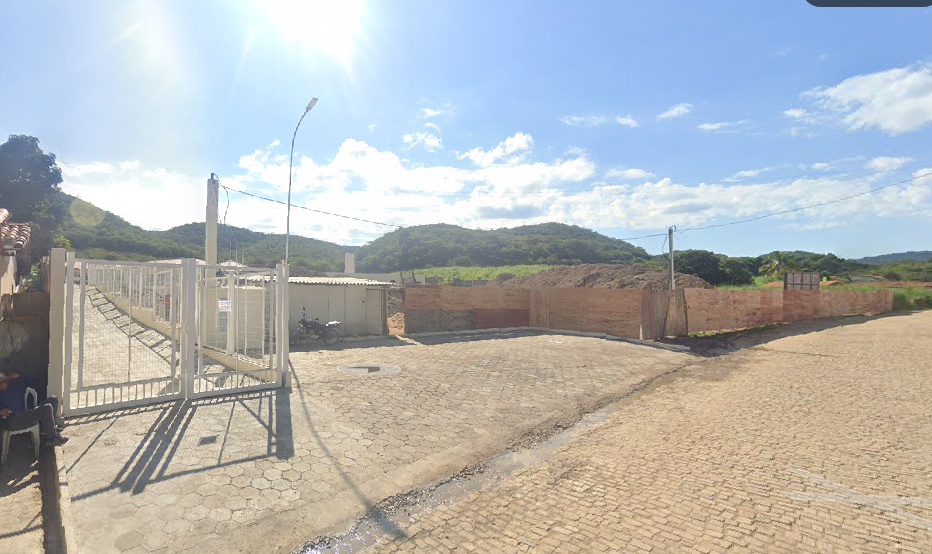 Escola Municipal de Canatiba em construção / Reprodução Google Maps