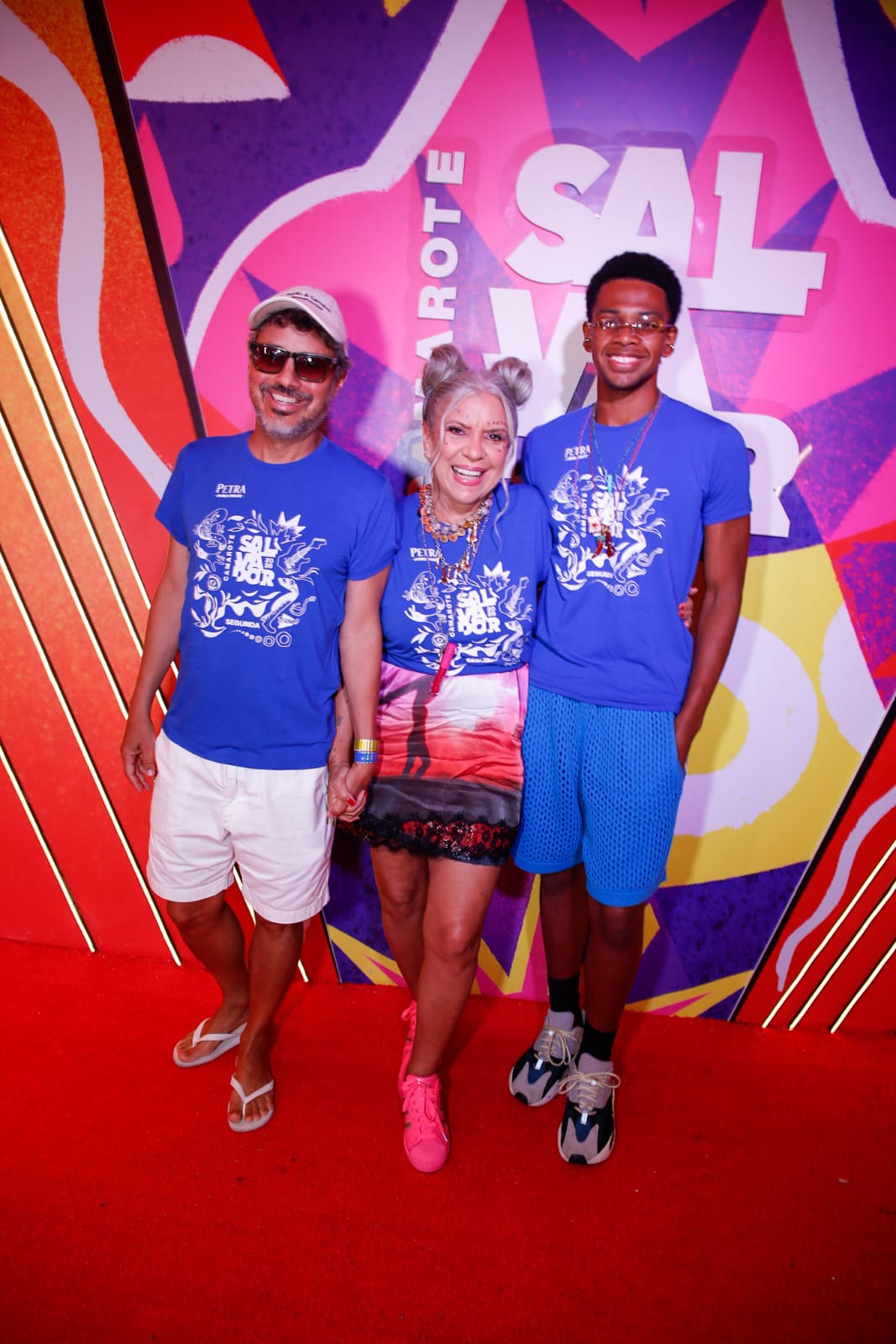 Foto: Astrid Fontenelle, Marido e o filho Gabriel | Crédito: Thiago Duran e Caio Duran