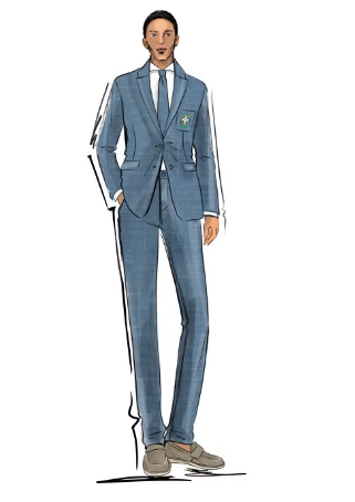 Traje de comissão técnica masculino 
