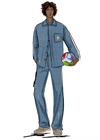 Traje dos jogadores — Foto: Divulgação/Ricardo Almeida