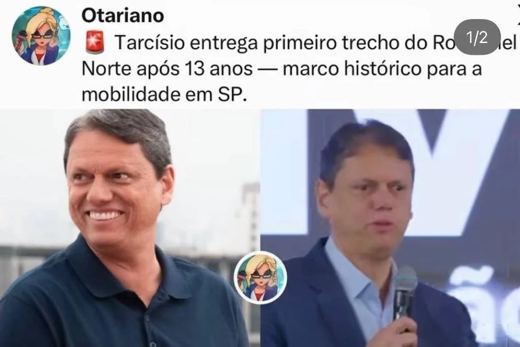 Postagem Tarcísio