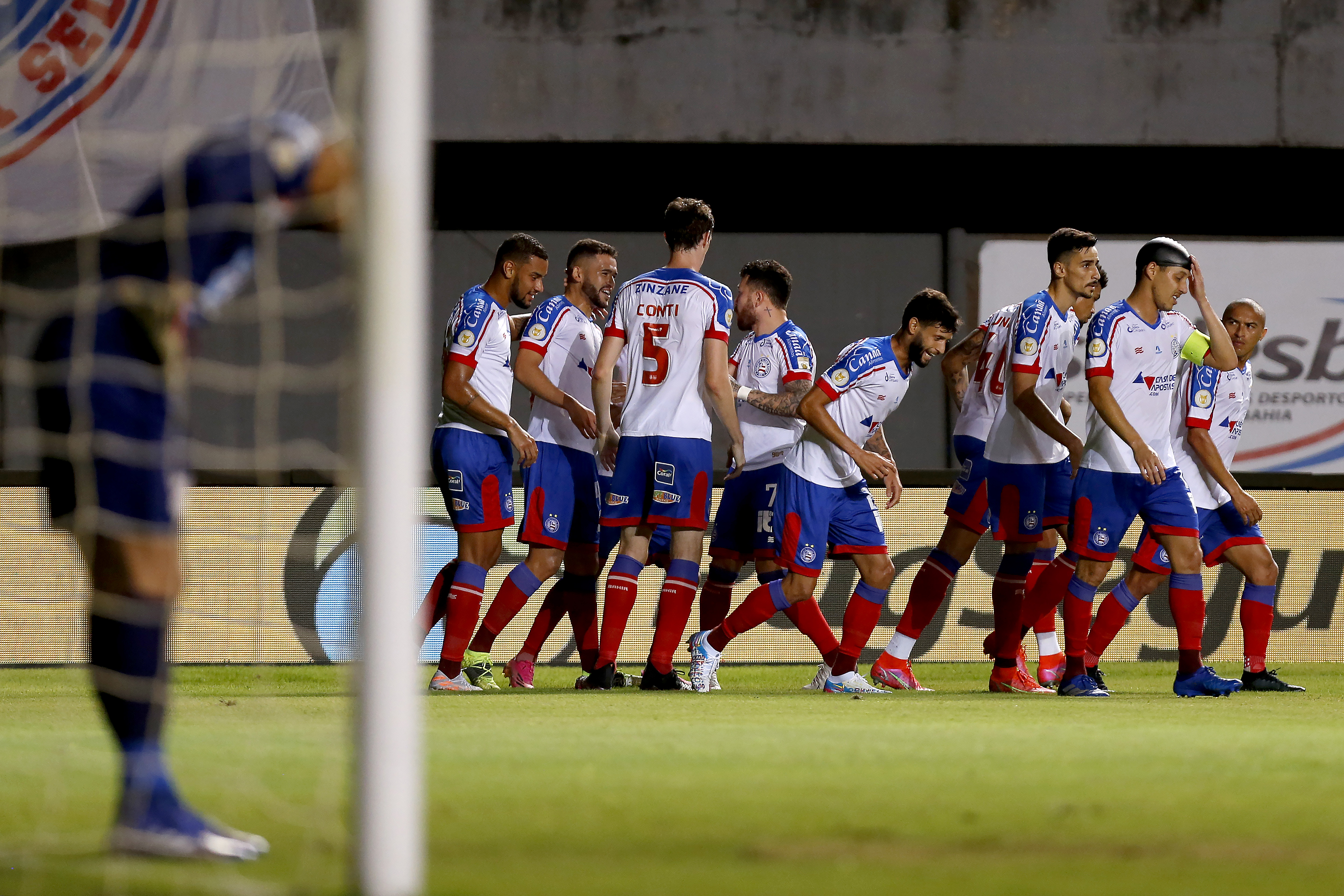 Bahia x CAP em 2021 (Foto: Felipe Oliveira/EC Bahia)