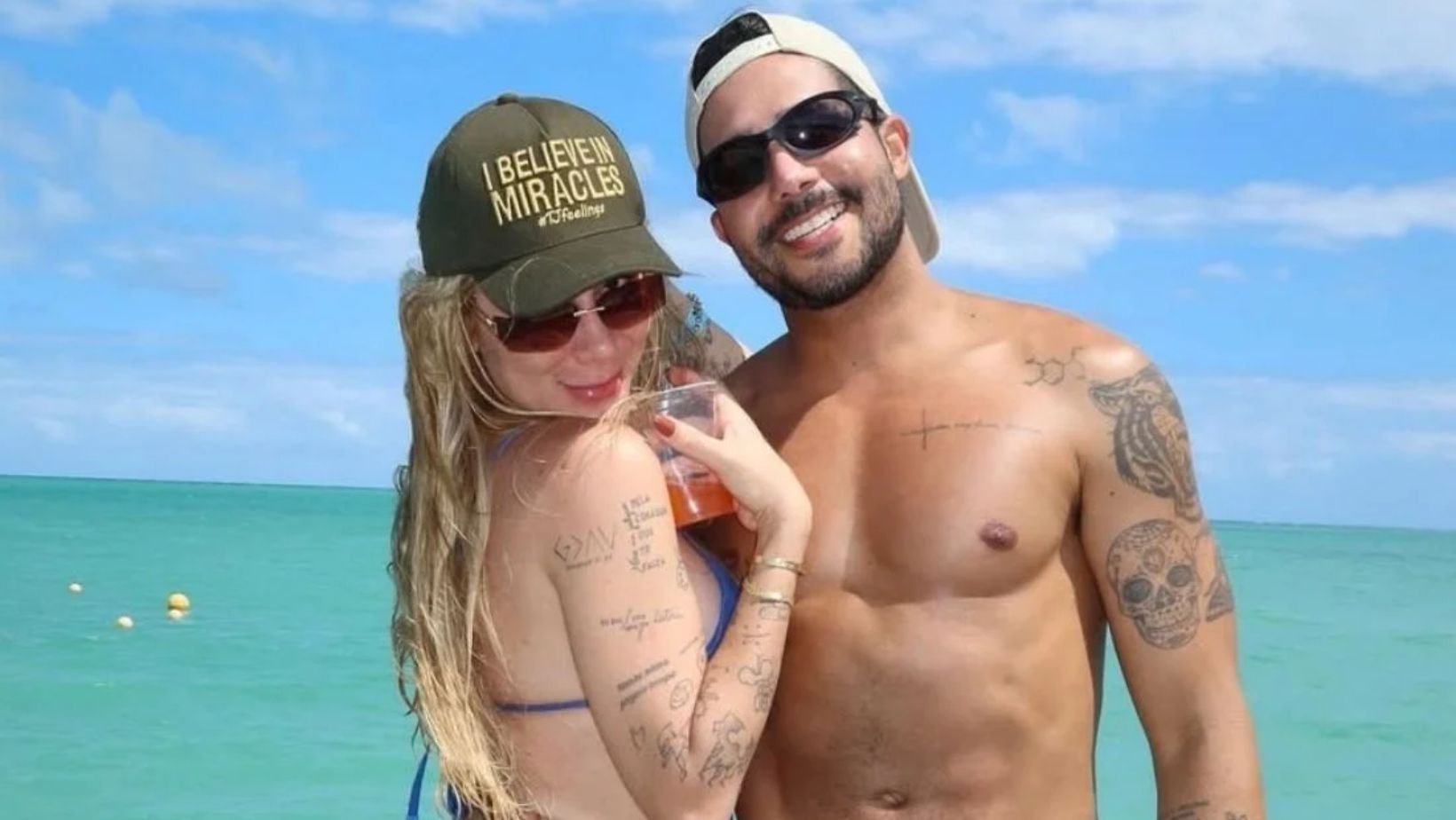 Apoline e Vitor Andrade |Reprodução / Redes Sociais 