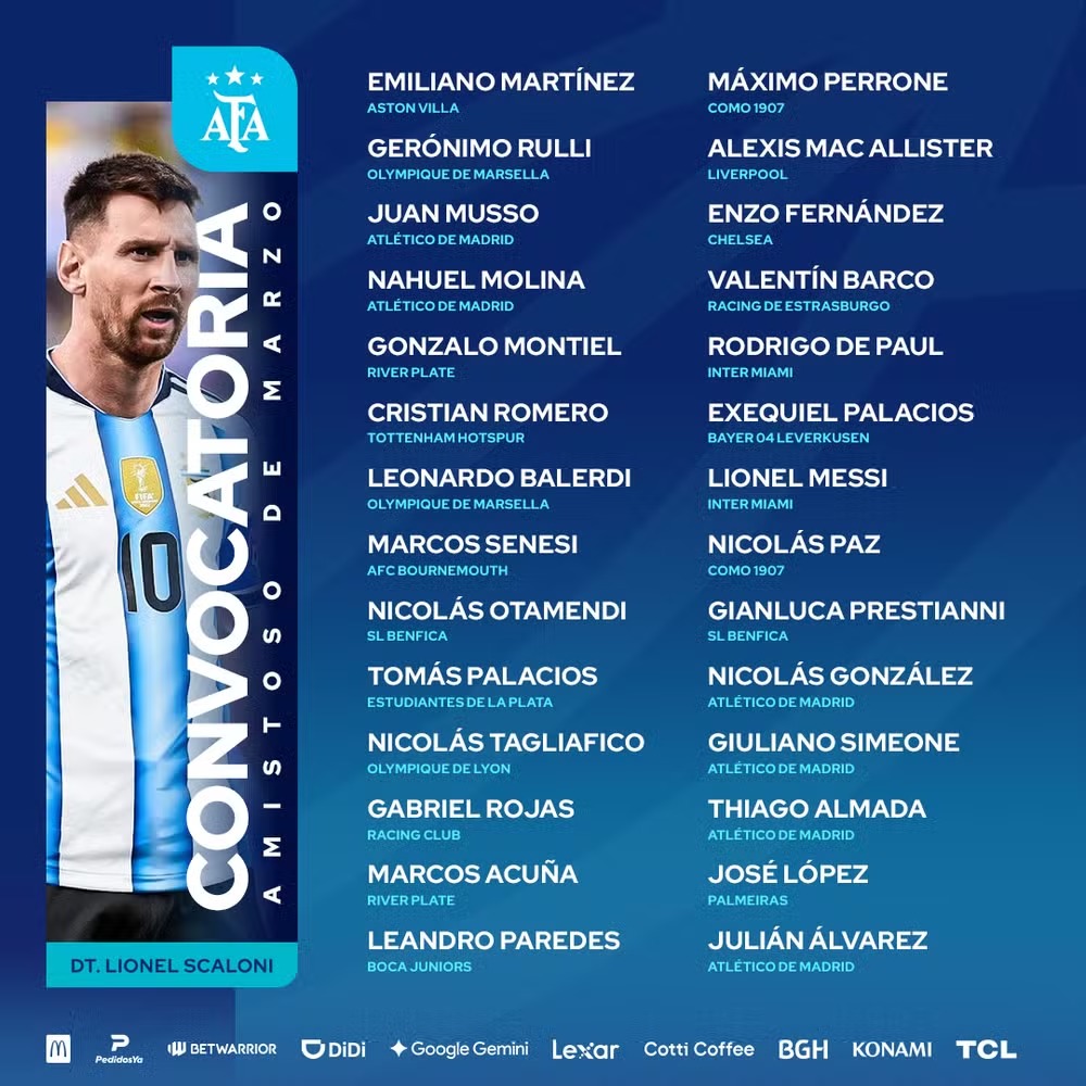 Reprodução/Argentina