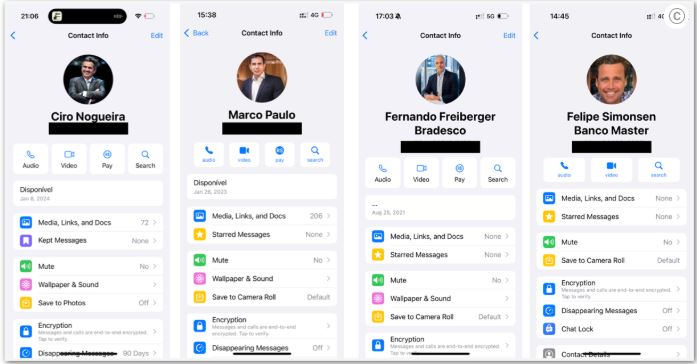 Dados do celular de Vorcaro/PF/Poder360
