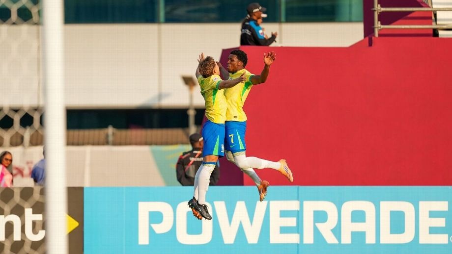 Ruan Pablo e Dell juntos na Seleção Brasileira sub-17 | Foto: Nelson Terme/CBF