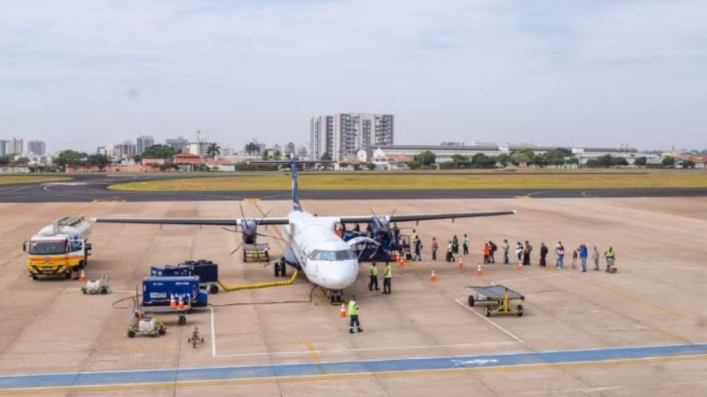 Aeroporto de São José do Rio Preto (Foto: Reprodução/ASP)